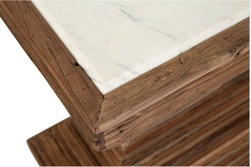 60-86 Stackers Marble Console