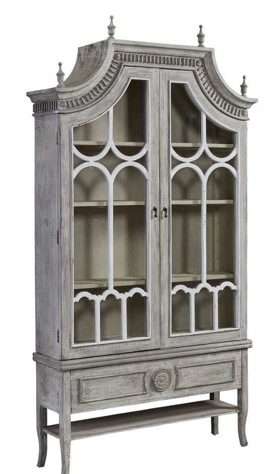 40-87-1 Reims Cathedral Arched Cabinet