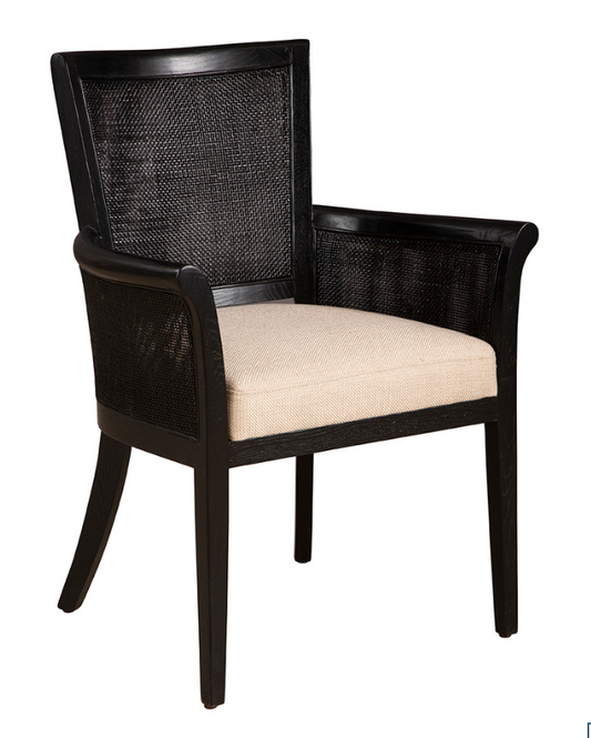 20-531 Black Gimble Arm Chair