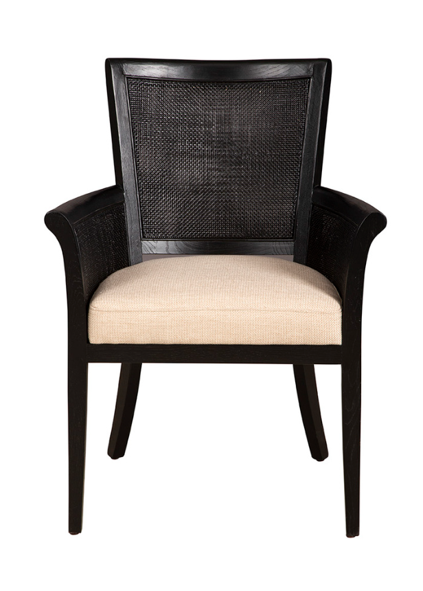 20-531 Black Gimble Arm Chair