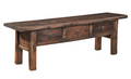 70063 Antique Coffee Bench