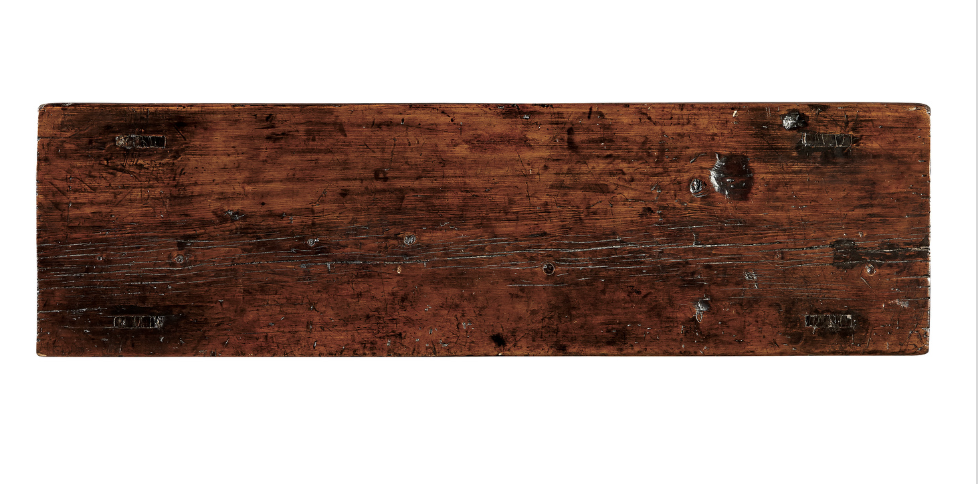 70063 Antique Coffee Bench