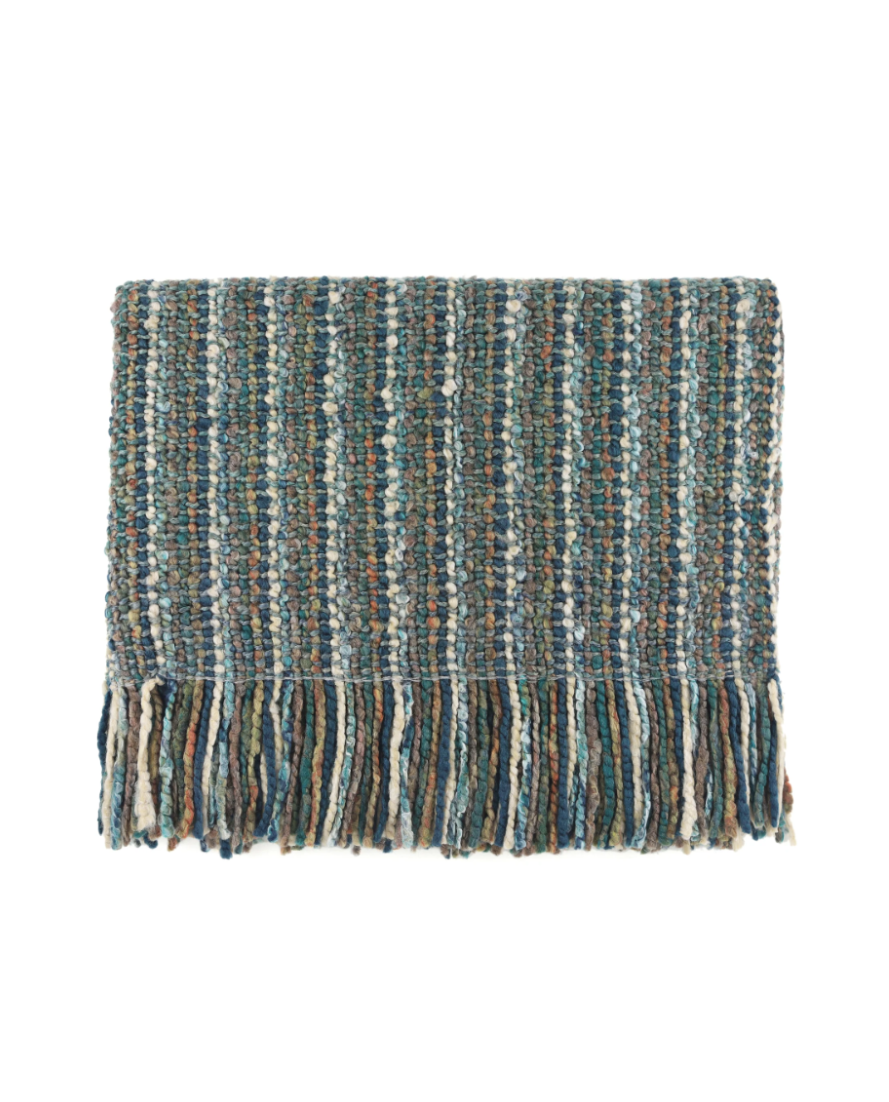 204-278 Stra Teal Throw