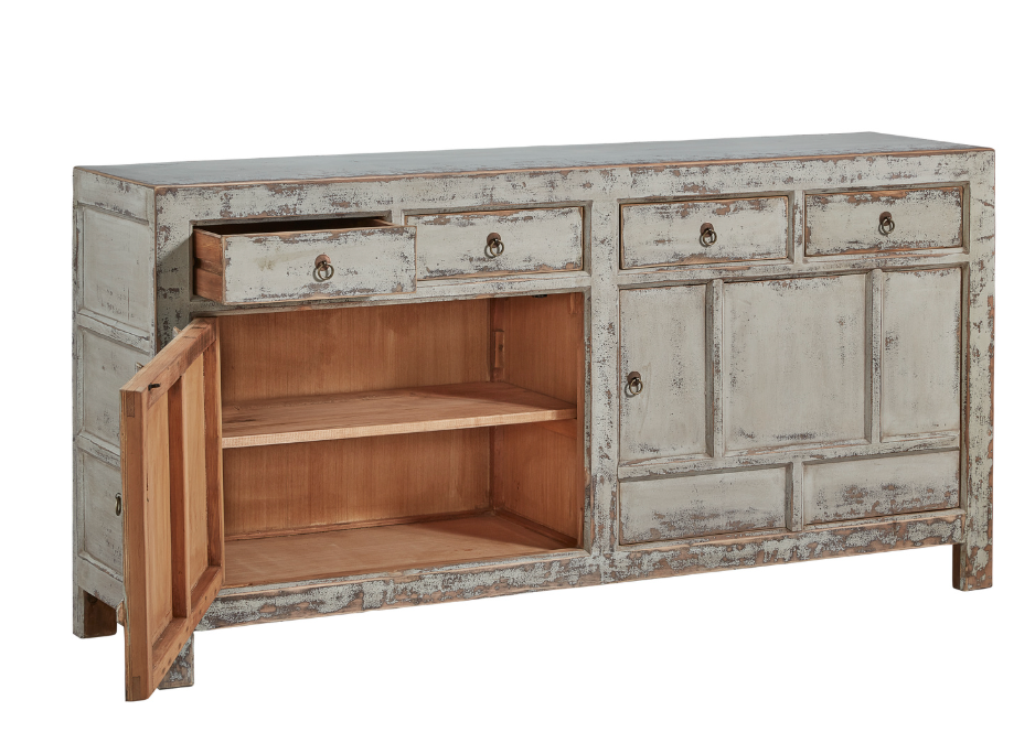20-268 Blue Plymouth Sideboard