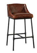 20-337 Iron Pipe Bar Stool