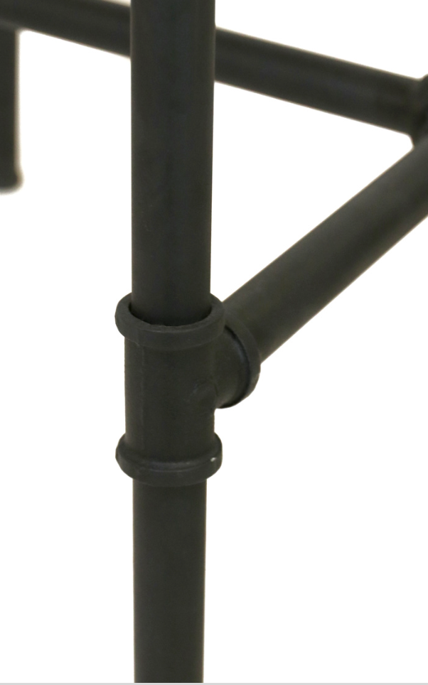 20-337 Iron Pipe Bar Stool