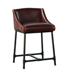 20-337C Iron Pipe Counter Stool