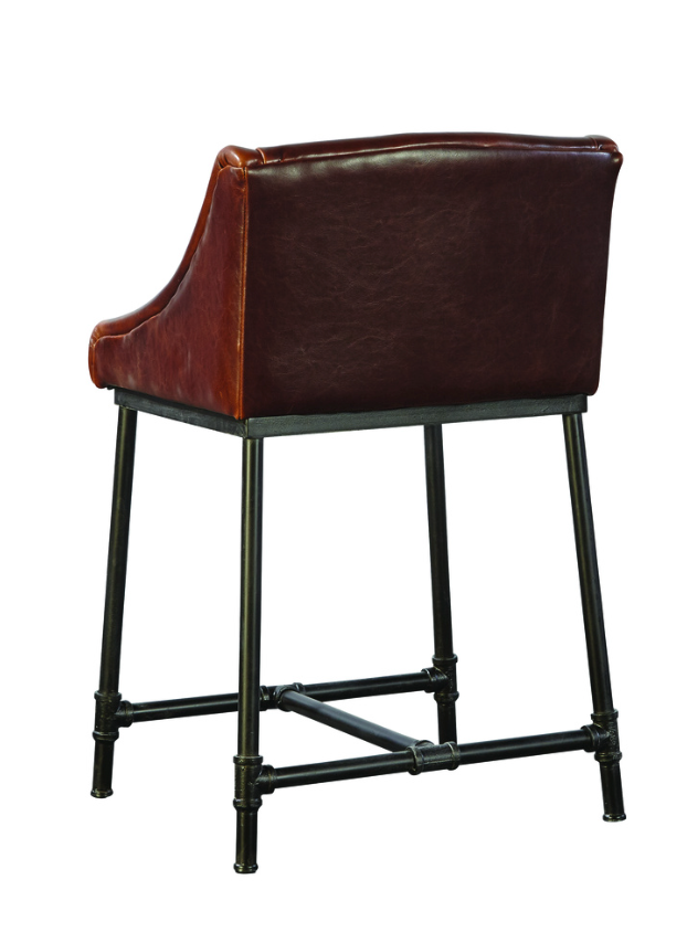 20-337C Iron Pipe Counter Stool