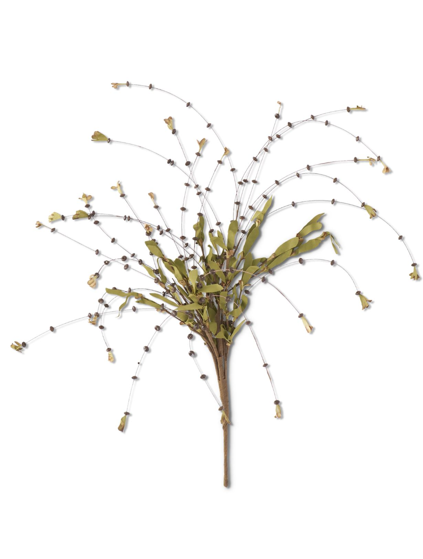 42125A-BK 25" Black Bead Bud Spray