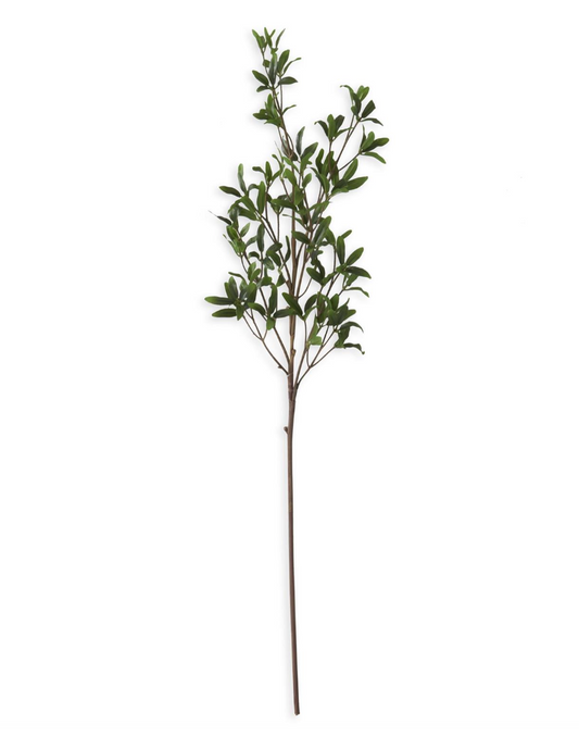 19370A 34" Green Leaf Foliage Spray