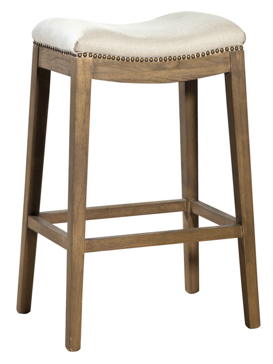 20-331 Linen Counter Stool