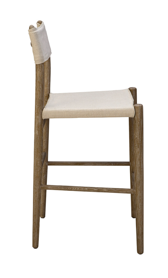 20-565 Linen Prescott Counter Stool