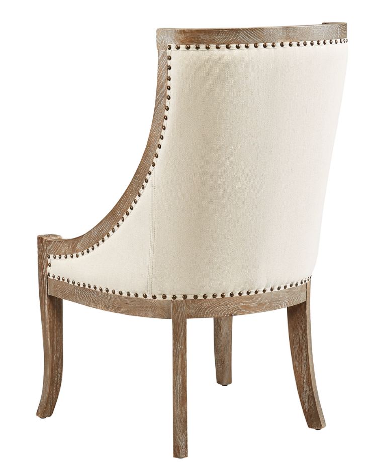 70947LN Linen Scoop Chair