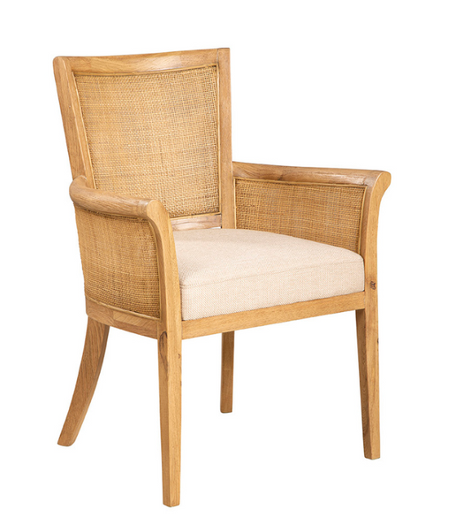 20-532 Natural Gimble Arm Chair