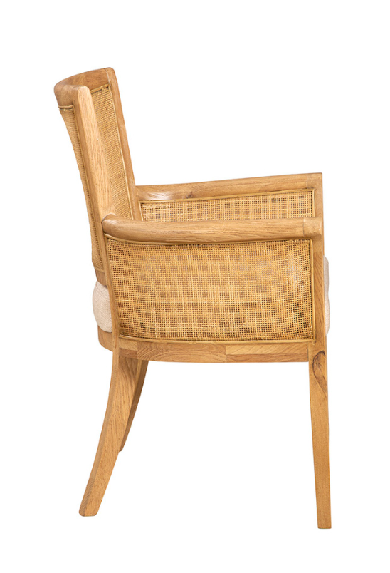 20-532 Natural Gimble Arm Chair