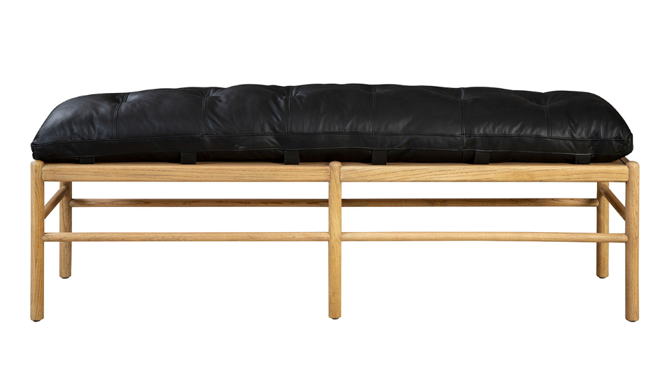 20-570 Osborne Leather Bench