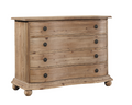 84218 Pine Bowfront Chest
