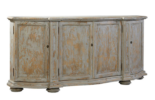 20-130WB Washed Blue Briquette Sideboard