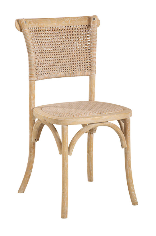 20-548 White Washed Halsey Side Chair