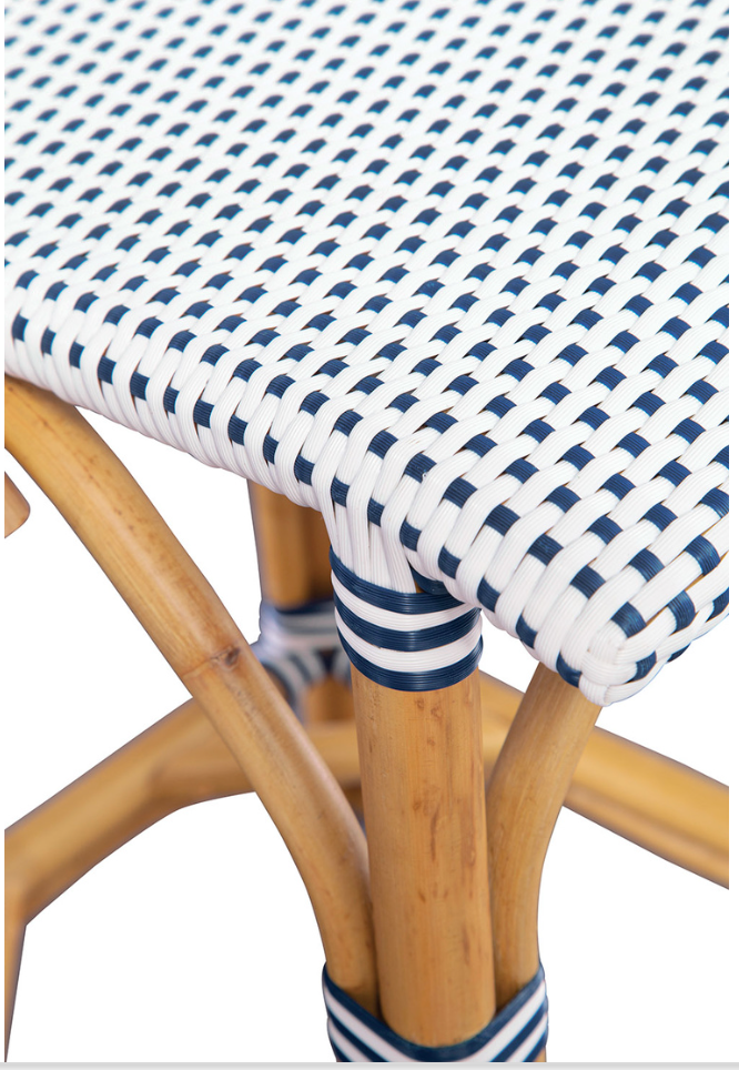 18-86 Blue Leroy Counter Stool