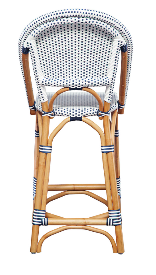 18-86 Blue Leroy Counter Stool