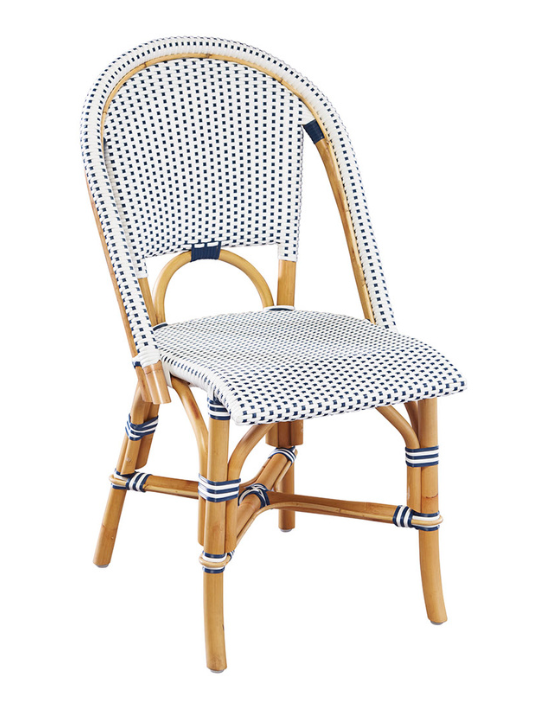18-89 Blue Leroy Side Chair