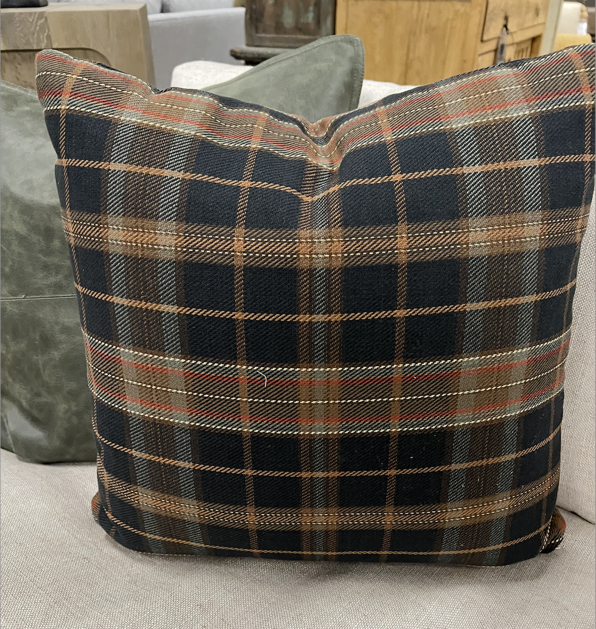 RS Plaid 20"x20" Pillow