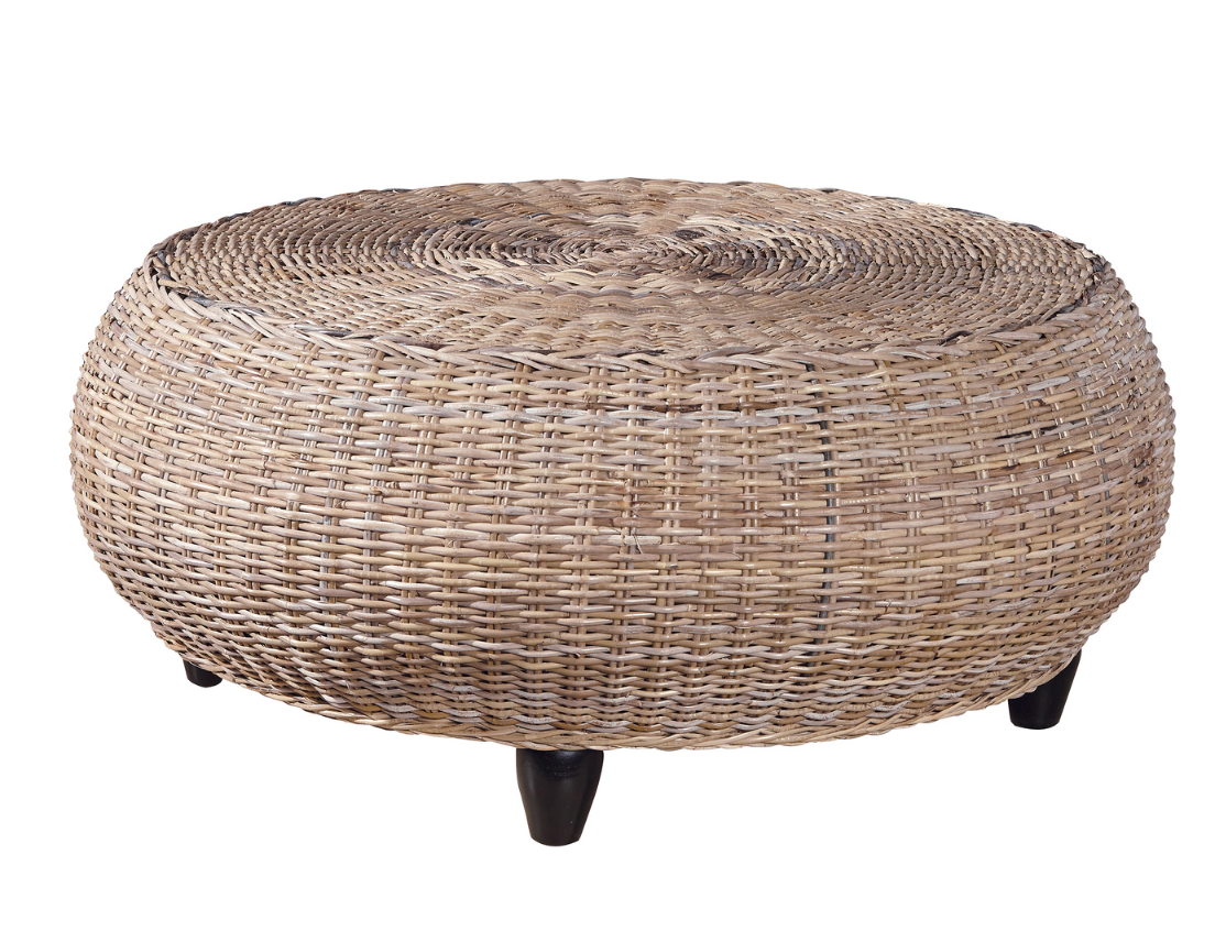 42657 Woven Kubu Mandalay Ottoman