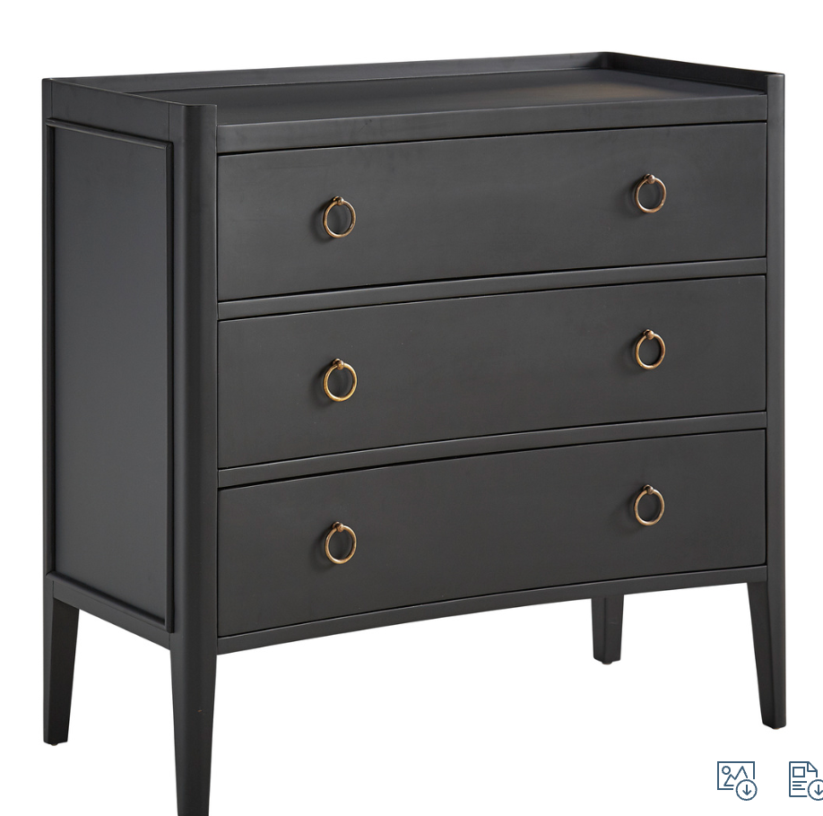2897AE95 Tiffany Three Drawer Chest