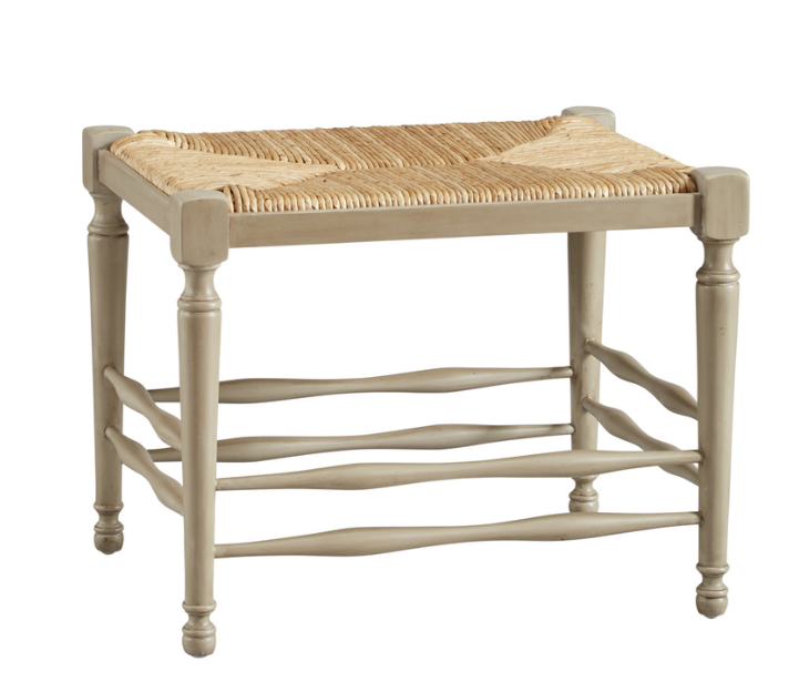 51773AD90 Single Seat Reed Bench