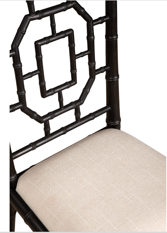 51333AB77 Black Lahara Side Chair