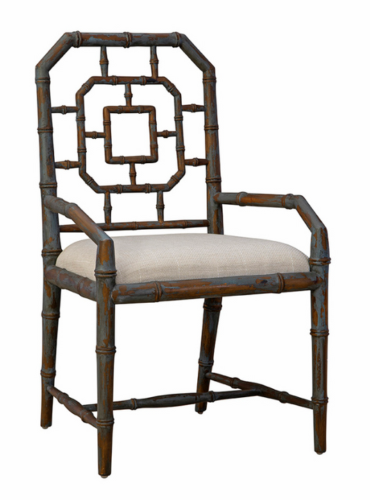 51334AD59 Aged Blue Lahara Chair