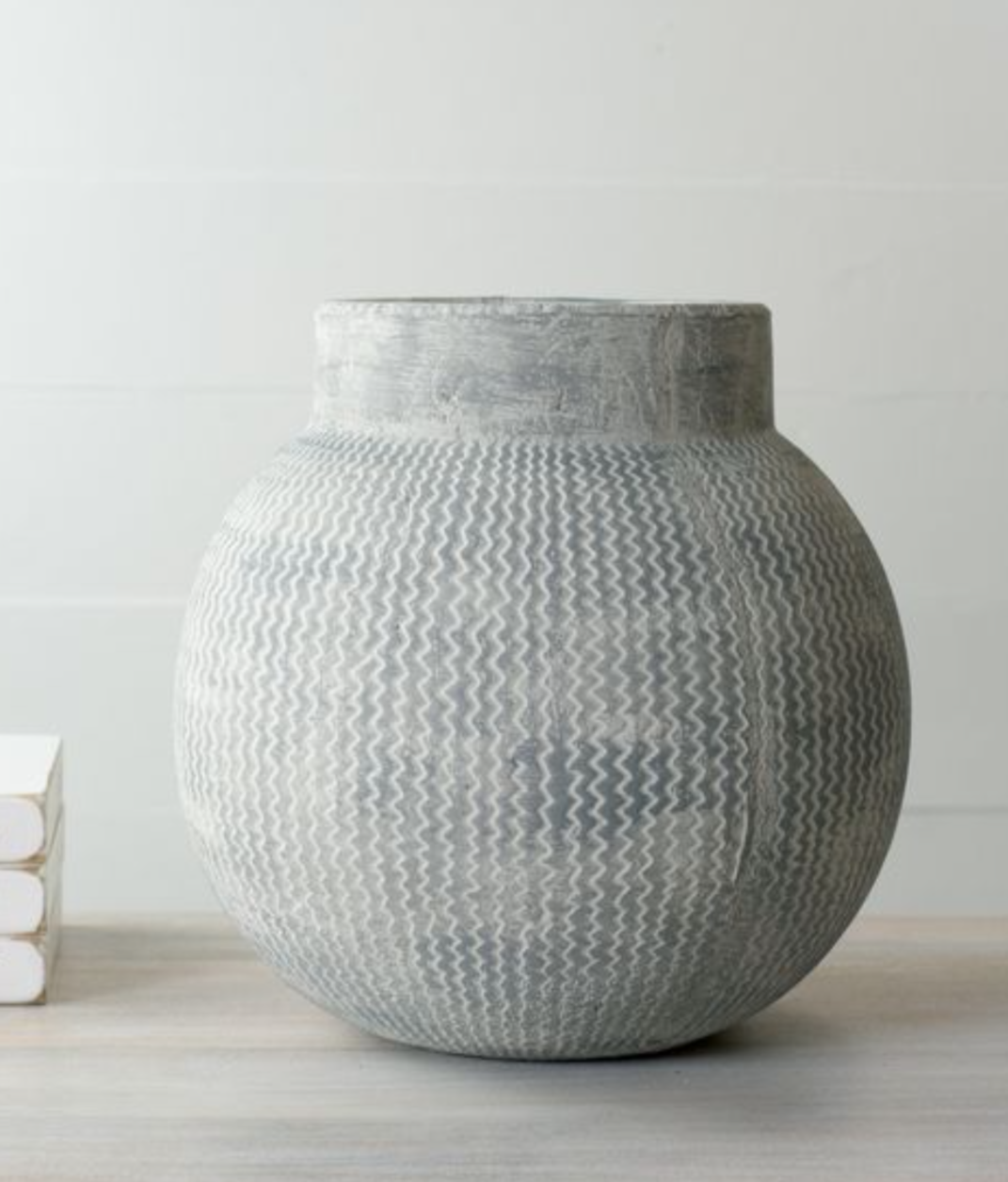 PDCP24 9.5" Round Grey Pot