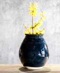 PDDL-107 9" Deep Blue Terracotta Vase