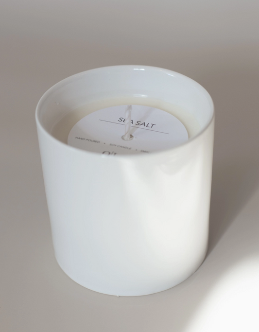Ceramic Candle - Apple & Maple Bourbon