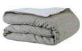 Calypso-Ivoryblue King Duvet Cover