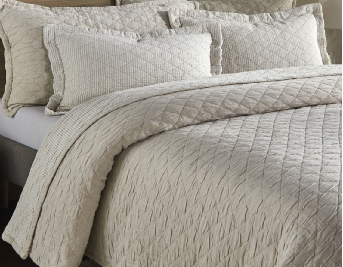 Colmar-K-natural Cotton Reversible Quilt King