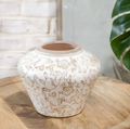PDEX08 Beige Heirloom Vase