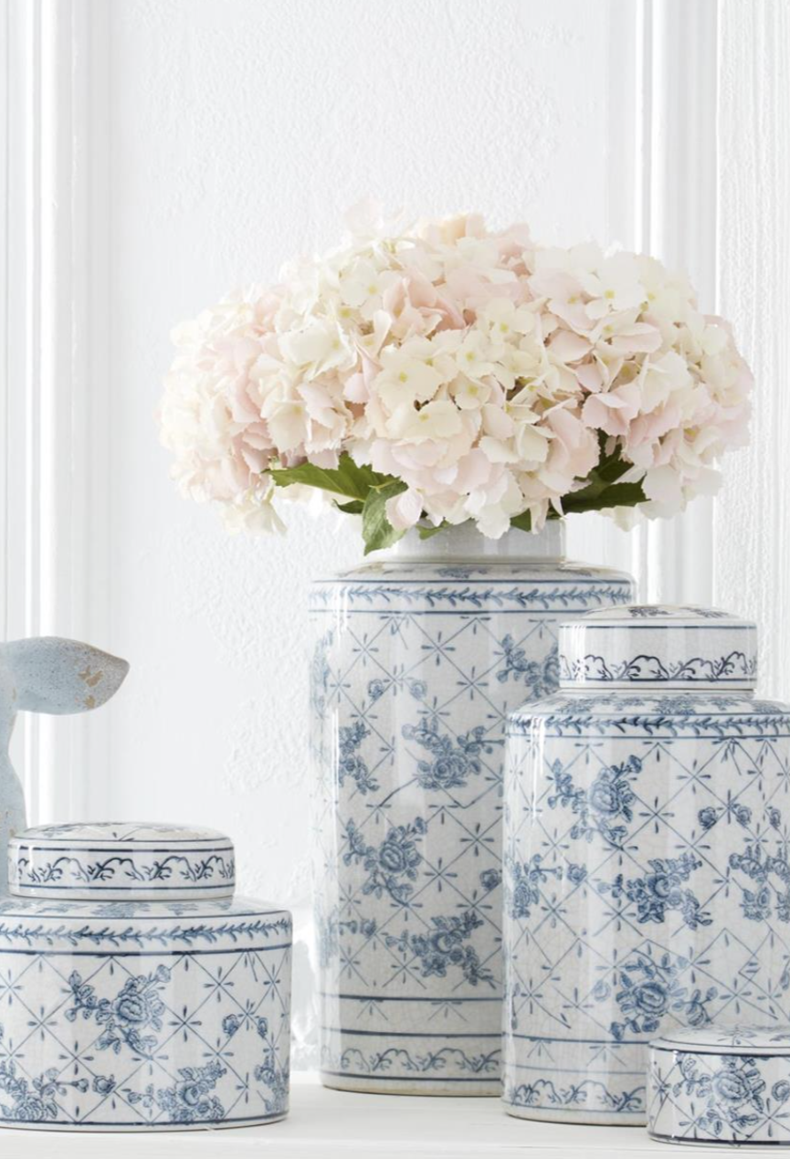 15968A-PK 20" Pink Hydrangea Spray