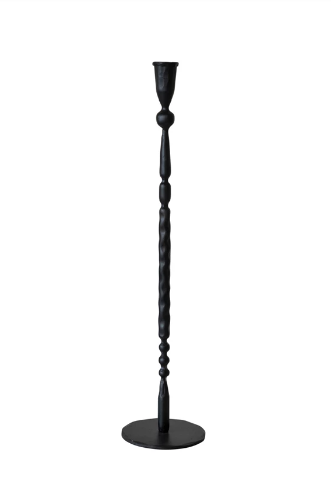 DF8450 20" Hand-Forged Iron Taper Holder