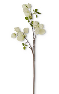 17947A 32" White Chinese Lantern Spray