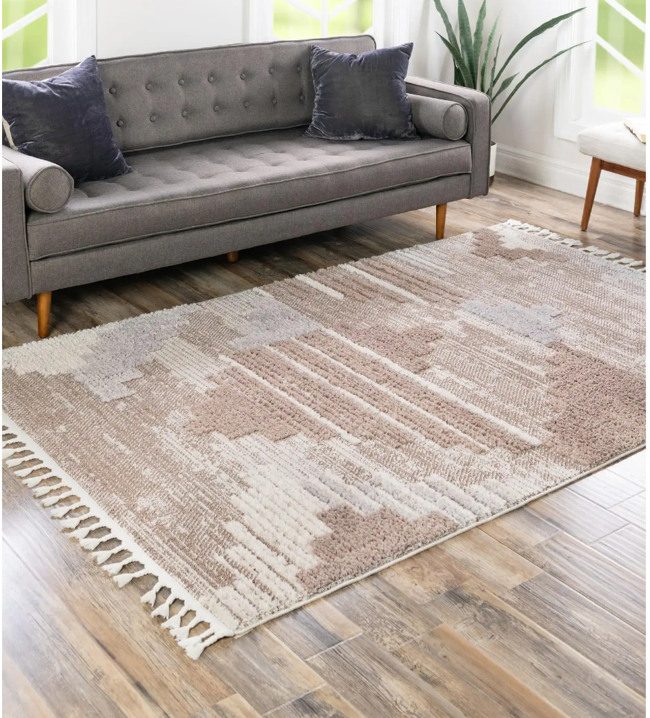 3163622 Sand 7' 10 x 10' Cherokee Rectangle Rug