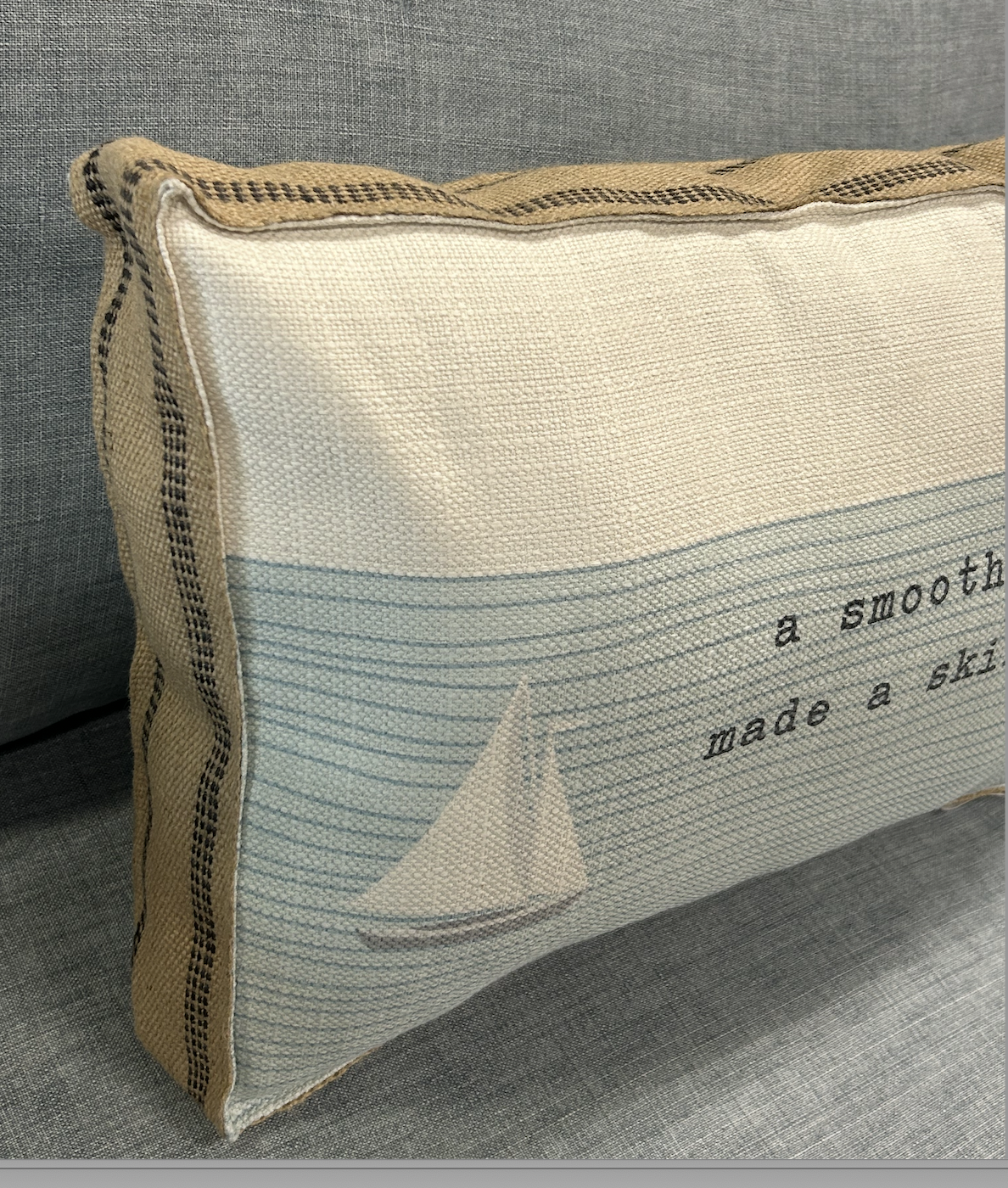 2672-23x15-D-JT A smooth Sea Never Made a Skilled Sailor