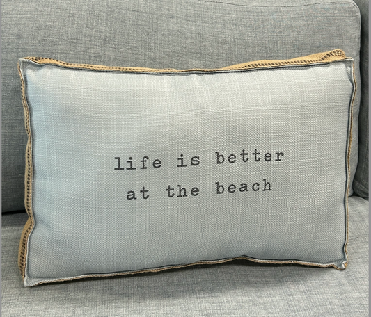 2469-23x15-D-JT Life is Better at the Beach- Solid Color