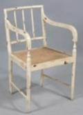 61057LT Cream Reynolds Side Chair