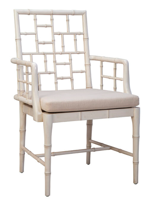 51804LT Cream Hugo Arm Chair