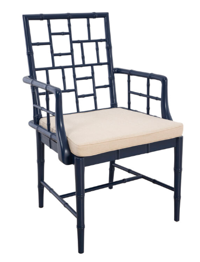 51804AZ2 Blue Hugo Arm Chair