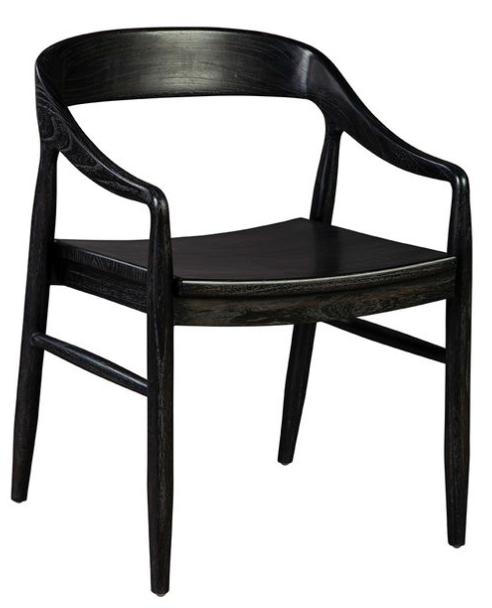 51976AF36 Black Townsend Arm Chair