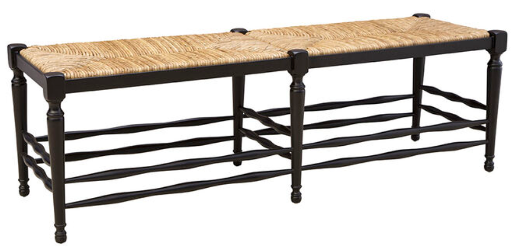 51660AB77 Black Reed Bench