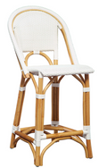 18-93 White Leroy Bar Stool
